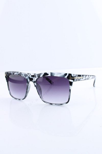 By Marine Uv400 White Leopard Women's Sunglasses