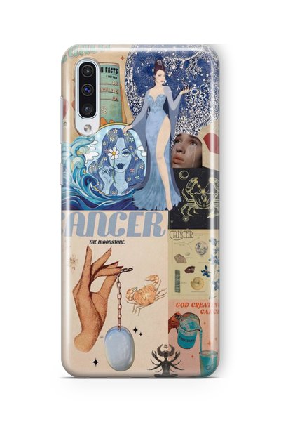 Multitronic Cancer Design Printed Transparent Case Compatible with Samsung Ga...