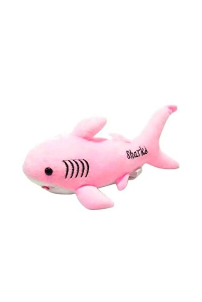 Şeker Adası Peluş Köpekbalığı 28 cm Pembe Balık Oyuncak