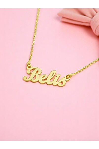 LITTLELUXE Kişiye Özel Isimli 925 Ayar Gümüş Kız Çocuk Kolyesi Altın Kaplama, Çocuk Gümüş Kolye, Çocuk Kolye