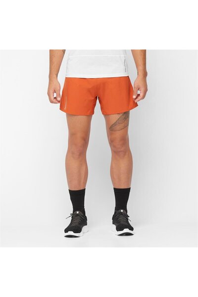 Salomon CROSS 5" Erkek Koşu Şortu BURNT OCHRE LC2058600