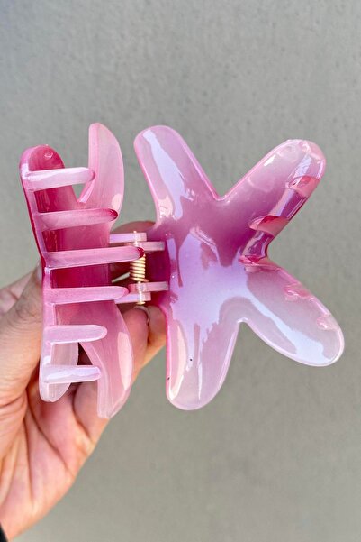 TAKIŞTIR Burgundy Color Starfish Figured Latch Buckle