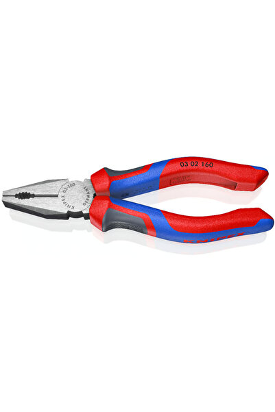 Knipex KNİPEX 03 02 160 KOMBİNE PENSE POLİSAJLI 160 MM