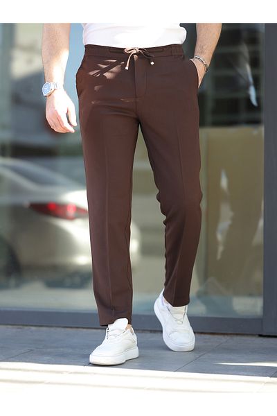 BASEL.CO Παντελόνι Jogger Lycra Slim Fit