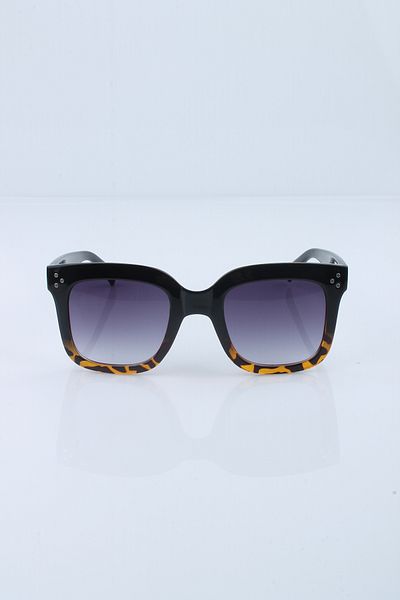 Silvio Monetti Black Leopard Uv400 Women's Sunglasses Mrt22sm94463