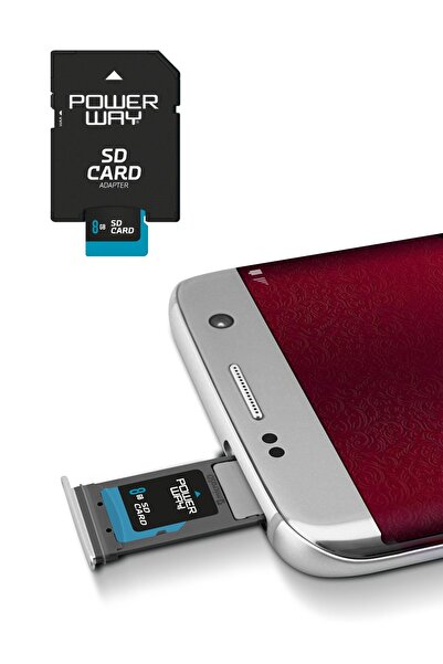 POWERWAY 8 GB Memory Card Adapter Included