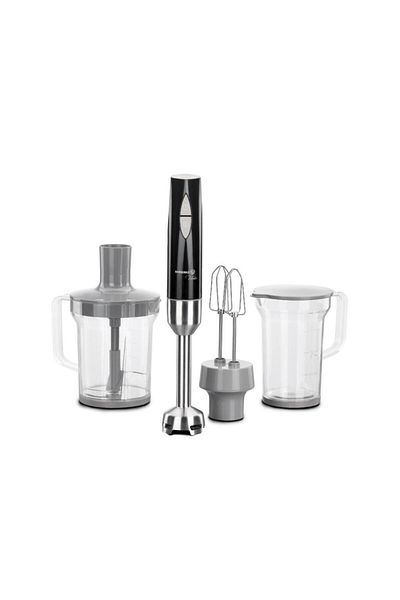 KORKMAZ Vertex Mega Black Blender Set - Inox A445