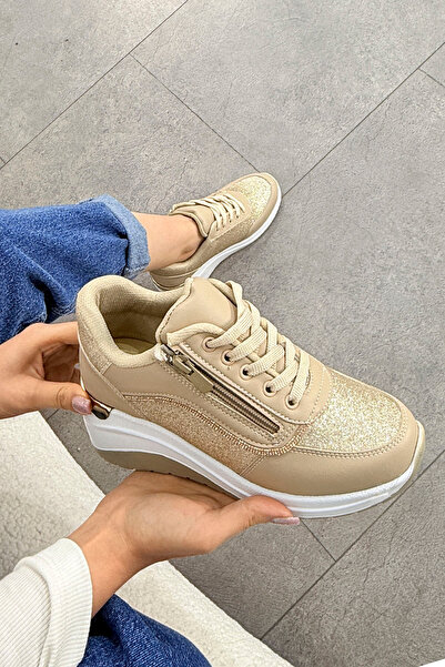 Mamito Ayakkabı Mdl 1511 High-Sole Stoned Sports Shoes