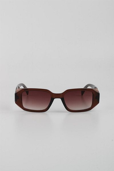 Silvio Monetti Brown Matte Uv400 Filter Women's Sunglasses G24Sms2307R04
