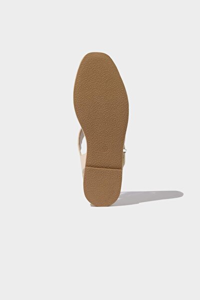 DeFacto Women's Flat Sole Faux Leather Espadrille B8615Ax25Sm