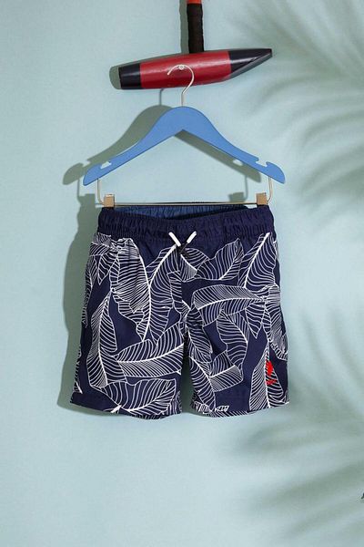 U.S. Polo Assn. Pantaloni scurți de baie bleumarin