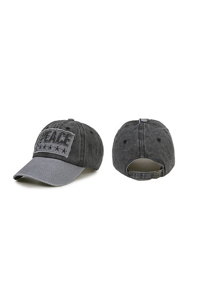 İLKCET MODA Peace Embroidered Premium Unisex Hat