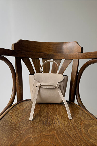 Mupa Shoes Women's Hand and Shoulder Bag CREAM