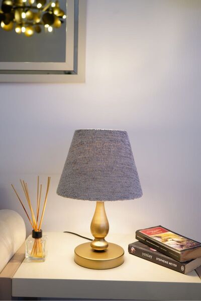 retro home design Eskitme Ayaklı Dokuma Şapkalı El Yapımı Şık Dekoratif Abaju...