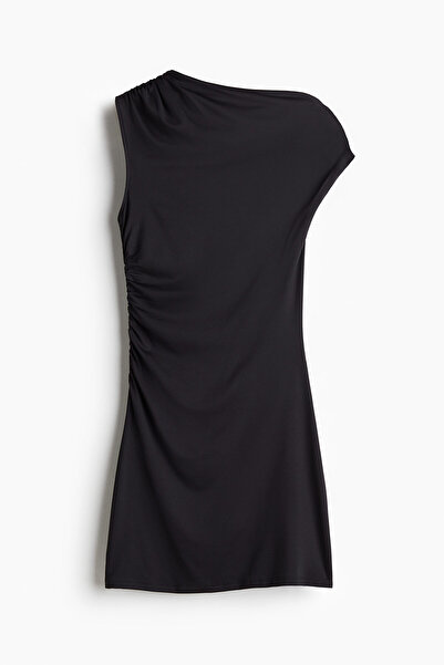 H&M Drapeli Elbise