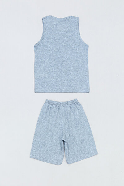 Fulla Moda Armalı Şortlu Erkek Çocuk Takım