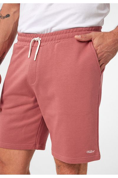Williot Moreno Rosegold Bermude pentru bărbați cu talie reglabilă, bumbac, broderie