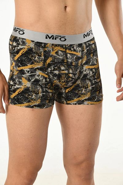 Mfö Life İç Giyim 5 τεμάχια Stretch boxer με σχέδια 95% βαμβάκι 5% Lycra Ανδρικό μοτίβο ανακούφισης