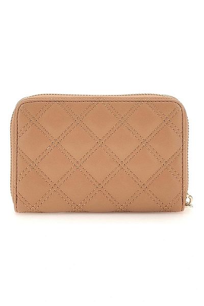 Guess Women's Beige Giully Medium Size Zippered Wallet