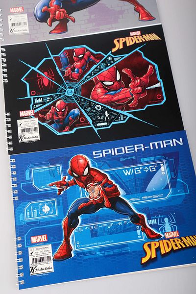 SPIDERMAN Dekomus with Licensed Spiderman "Single" Picture Notebook 17*24 cm 15 Sheets