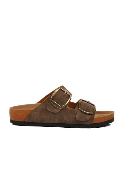 Pierre Cardin Women's Mink Cork Sole Slippers Pc-6958 Z
