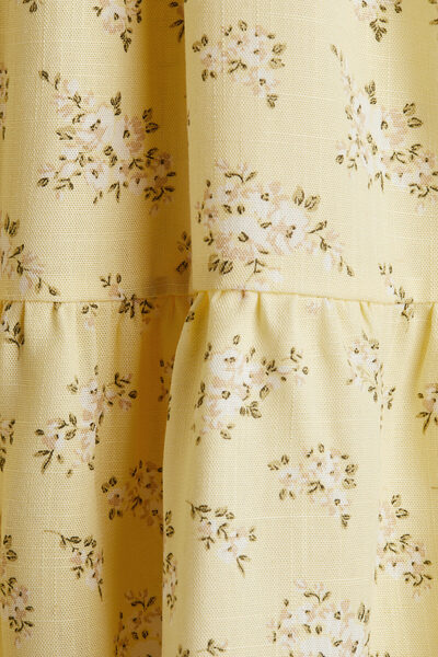 H&M Kabarık Kollu Elbise