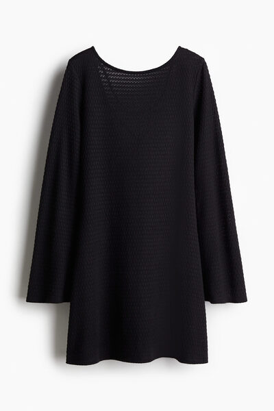 H&M Arkası Bağcıklı Plaj Elbisesi