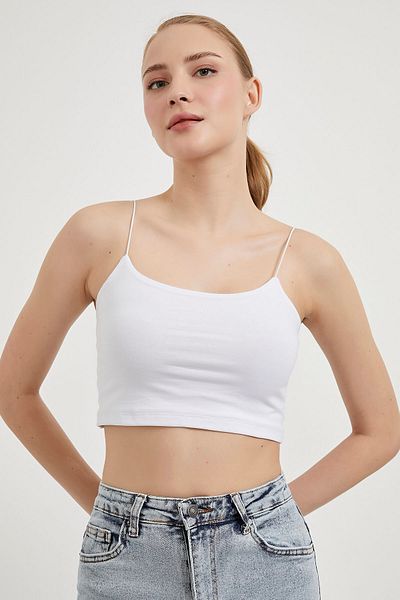 Arma Life Tricou de bază de vară, alb, strâns, pentru femei