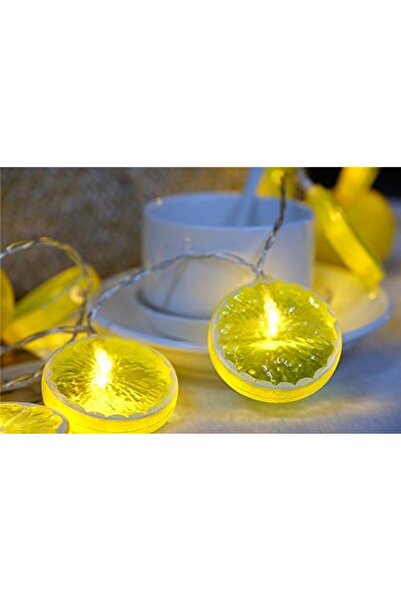 Skygo 2m 10 Led Pilli 2 Kademeli Limon Led Işık