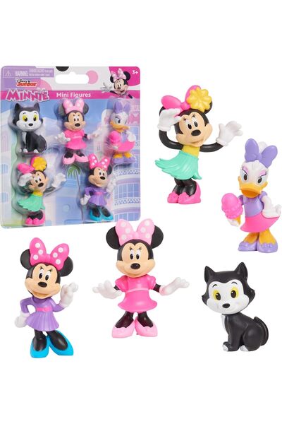 Disney Junior Minnie Mouse 5 Li Mini Figür Seti