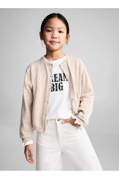 ASL GOLF CLUB Girl Child Children's 23 April Children's Day Straight Fit Straight Leg Basic Straight Jean Trousers