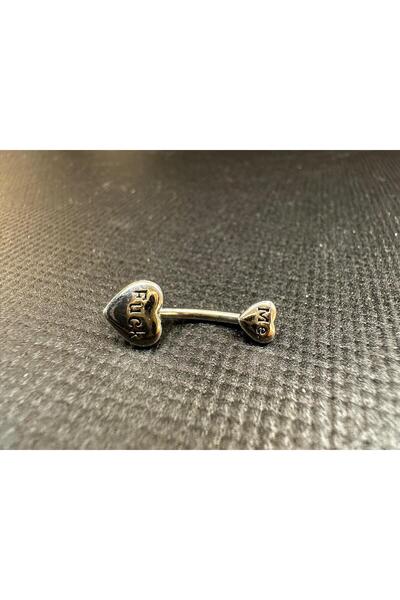 Mutenaura Gotik-316L Cerrahi Çelik Göbek Piercing