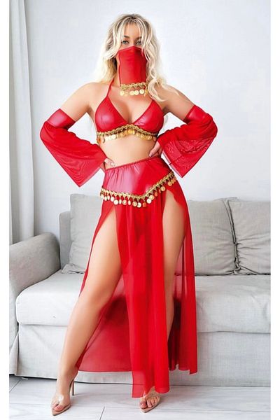 EDLİNGERİE Costum roșu roșu