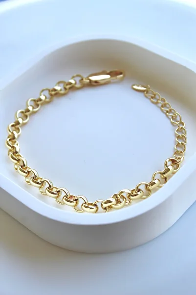 Leo'Stone Premium Series Chainy Design Tarnish-Free Color-Throw Women's Steel Bracelet