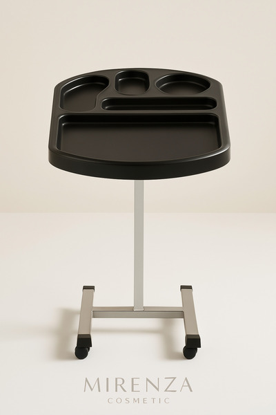 Nano Absolute Kuaför Saç Boya Arabası - Tekerlekli Boya Standı - Servis Arabası