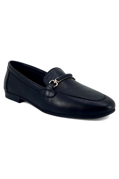 Venüs 25484205   Women's Genuine Leather Comfort Ballerinas with Buckle