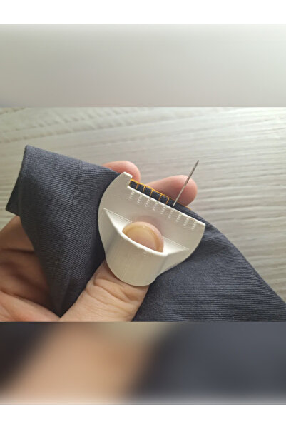 Morpiko DİKİŞ YÜZÜĞÜ, EL DİKİŞİ ÖLÇÜ YÜZÜĞÜ 2 ADET ( HEDİYELİ )