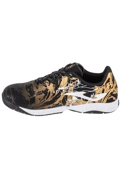 Joma Μαύρα παιδικά παπούτσια ποδοσφαίρου Super Copa Jr 2401 Scjs2401