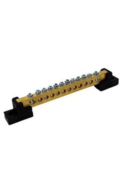 Mutlusan 18+2 20li Ayaklı Pano Topraklama Ve Nötür Klemensi 80A (6.5X9mm 20 D...