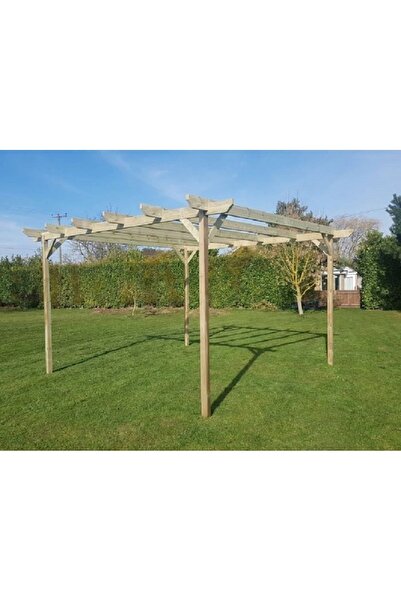 worldofwood Ahşap Pergole Çardak Tente Bahçe Pergola