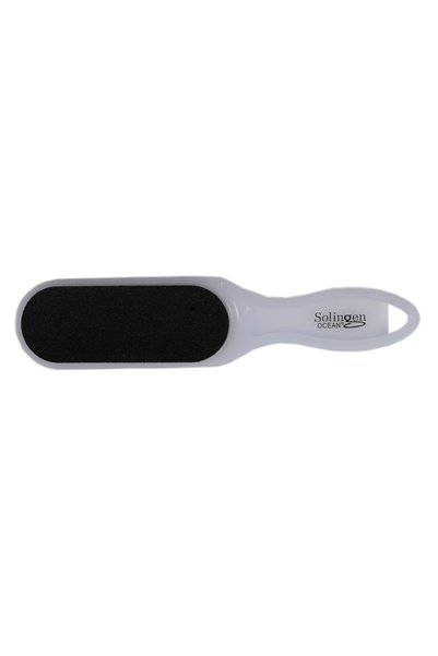 Grau Professional Solingen Side Slim Mouth Black Tweezers and Grau Large Size Extra Sturdy Heel File