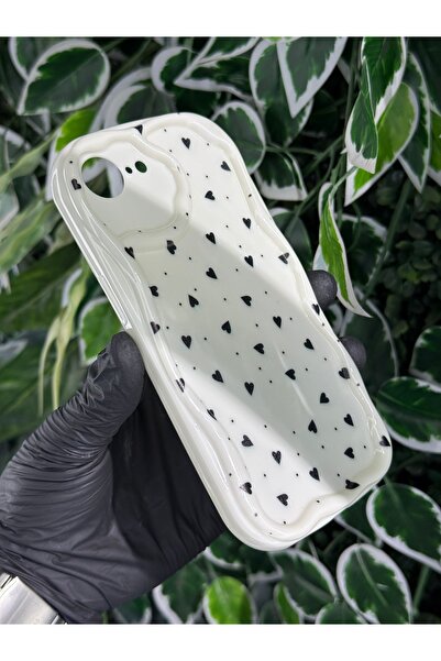 Store IPHONE 16E MİNİ KALP BASKILI DESENLİ SİLİKON KILIF
