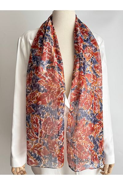 Ebr atelier Imported Branch Patterned Scarf