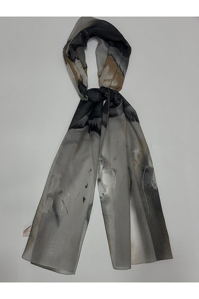 Ebr atelier Imported Gray Scarf