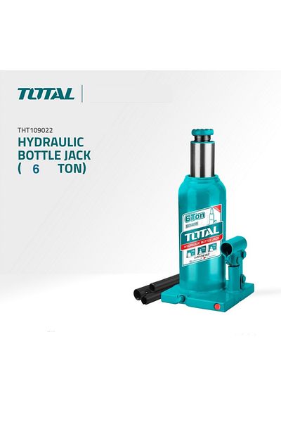 TOTAL Hydraulic Bottle Jack 6T