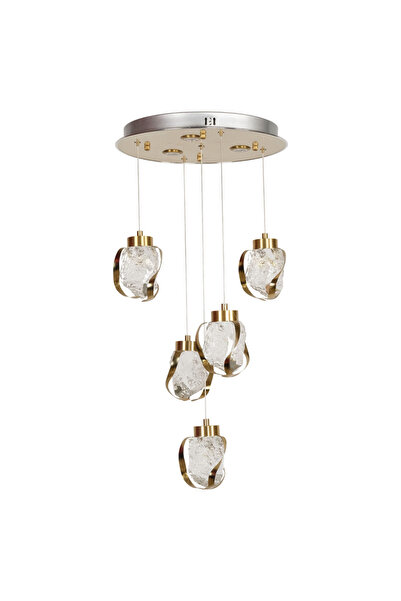 Cristalin Aydınlatma Damlacık Model Eskitme Led Sarkıt Avize