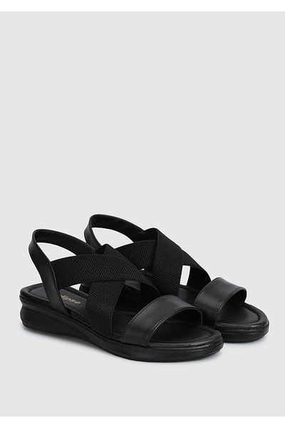 Eclipse Women's Comfort Sandals - Black
