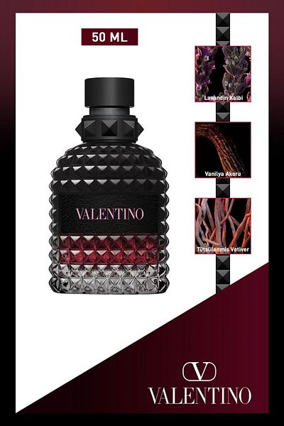 Valentino Valentino Roma Intense Men's Perfume - 50 ml 3614273790833