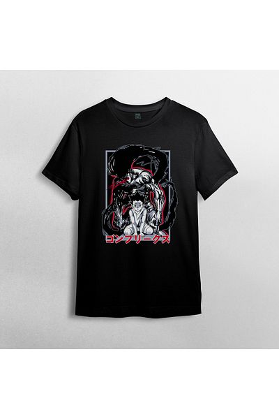 Pixxa Μπλουζάκι Hunter X Hunter Gon Unisex 100% βαμβακερό με λαιμόκοψη