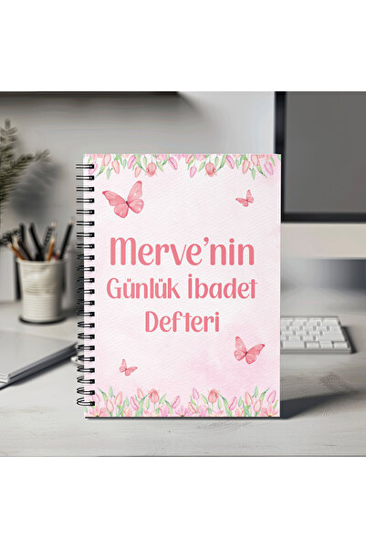 Mervenin Hayal Evi Kişiye Özel Namaz,Zikir ve Cüz Takip Defteri